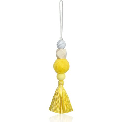 Charme de voiture, fait à la main, pour la maison, décoration de voiture（jaune） (1/5)