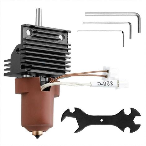 Keramik-Hotend-Kit – Schnellwechseldüse, integrierter Ganzmetall-Extruder