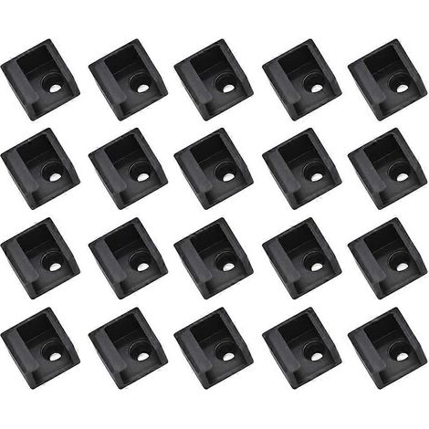Lot de 20 chaussettes en silicone pour blocs chauffants d'imprimante 3D CR-10 MK8, protections thermiques (1/5)