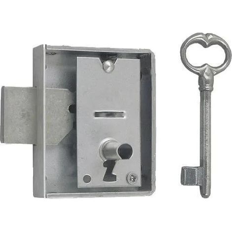 Select DEVISMES Schloss aus verzinktem Stahl 73x60 mm