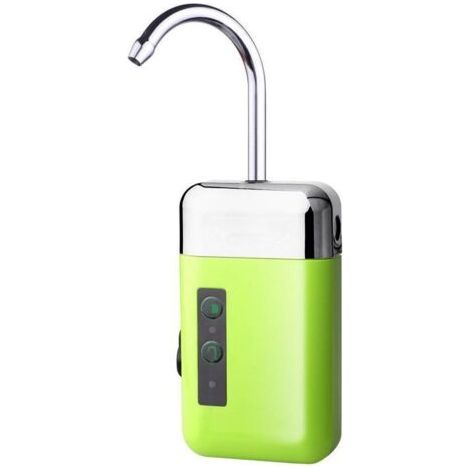HOXILEELEO - Pompe à air portable, entièrement automatique et multifonctionnelle pour la pêche en extérieur, avec lumière LED et batterie rechargeable USB. (1/5)