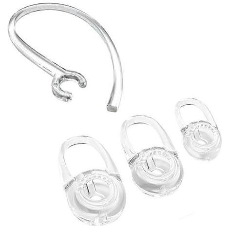 Bouchons d'oreille flexibles et antibruit avec crochets d'oreille pour Plantronics M155/2M165-1- (1/5)