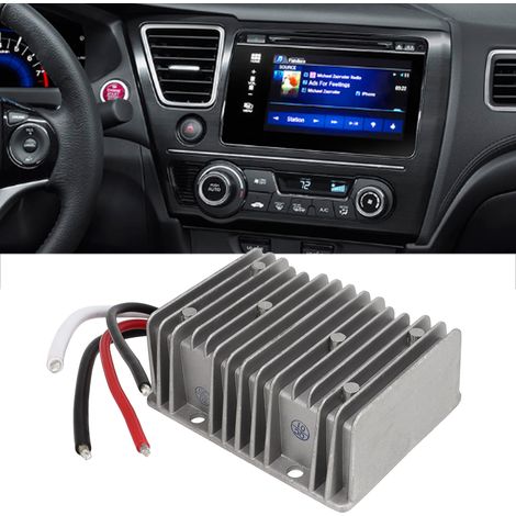 Régulateur convertisseur de tension CC/CC, abaisseur 24 V à 12 V, transformateur abaisseur étanche 40 A, 480 W pour voiturettes de golf, voiturettes de club et éclairages LED. (1/5)