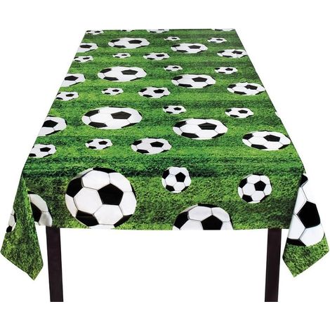 Nappe décorative en PET – Décoration festive – Fête d'anniversaire – 274 x 137 cm (1/4)