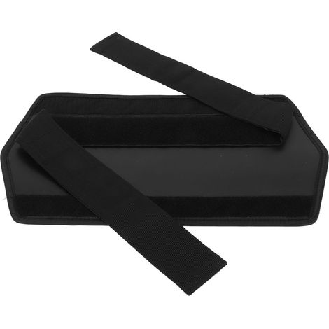 Ceinture d'exercice pour poussée des hanches, lestée et ajustable, pour l'entraînement des fessiers, pour femmes et hommes, noire. (1/5)