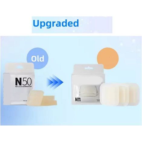 2X Éliminateur D'Odeurs N50 pour Litière Autonettoyante Max pour Chat, Toilettes pour Chat, Contrôle des Odeurs, Purification de (1/5)