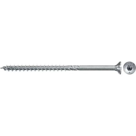 FISCHER 670083 PowerFast II FPF II CTP 3,5x45 BC 200 con cabeza avellanada, engarce TX, rosca parcial y cincado