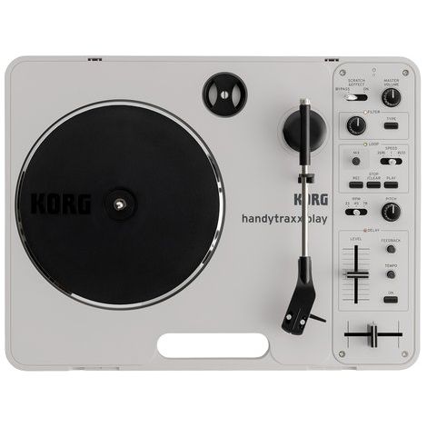 Giradischi Korg Play: Turntable Portatile con Suoni di Alta Qualit� e Design Moderno