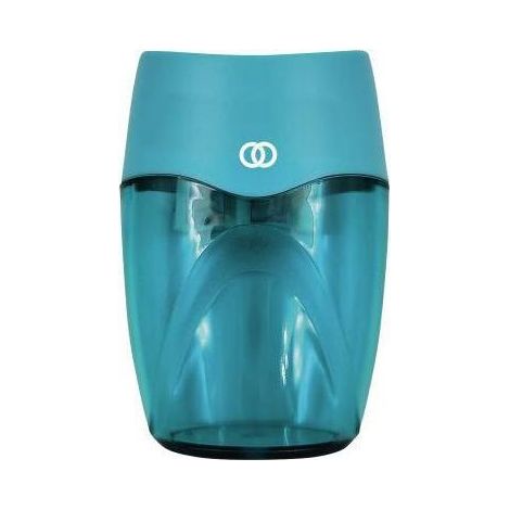 SOENNECKEN Doppelspitzdose Soennecken oeco 8 und 11mm oval Material des Behälters: PET 100 % recycelt oceanblue (1/2)