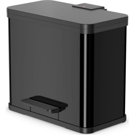 Hailo Pattumiera a pedale Öko duo Plus L capacità 9 + 17 l (1/5)