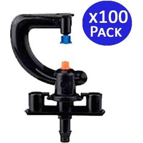Lot de 100 Système micro-drip arroseur 360º, Portée 2,5 - 3 meters (1/5)