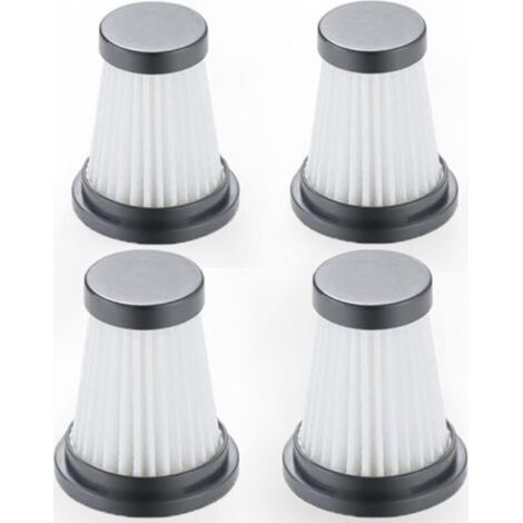4er-Pack Ersatz-HEPA-Filter für Akku-Staubsauger, passend für Moosoo K12, K12 Pro, K13, Genius Invictus One 1.0, X7/2.0 und Foxnovo 13KPA (Filterzubehör).
