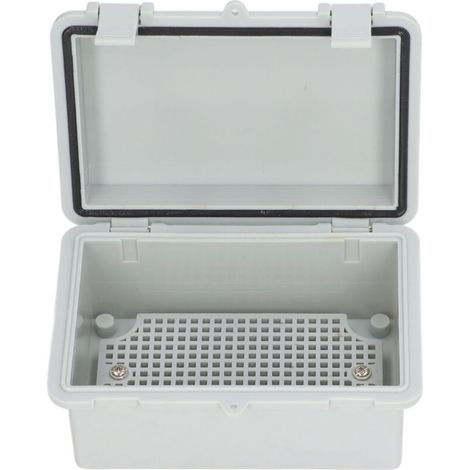 Caja eléctrica impermeable IP67 – Tapa con bisagras – Material ABS resistente a los impactos – Para entornos exteriores adversos