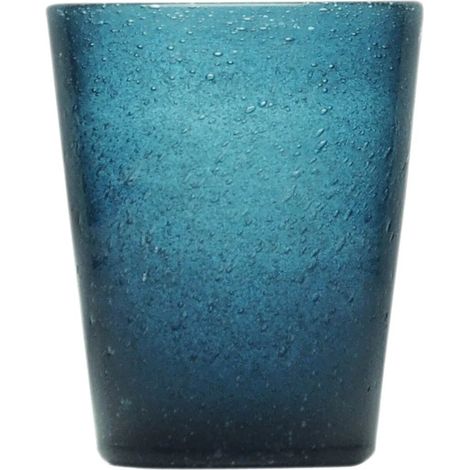 Zani Serafino Memento Bicchiere Glass Deep Blue Pasta di Vetro