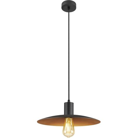 Suspension Lalu Noir élypse - 1010786