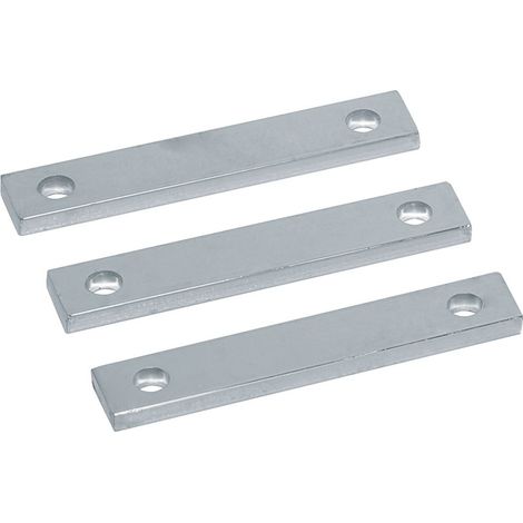 hager Cu-Schienen, univers, Wandlerlasche 30x10x170mm, verzinnt. 3 Stück im Set