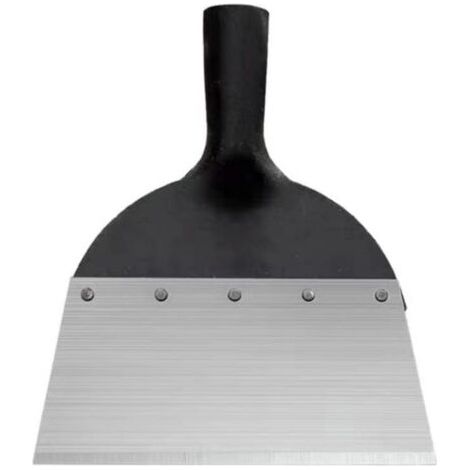 Pelle de nettoyage de jardin multifonction en acier - Pelle plate pour désherbage - Outil de désherbage - L : 25,5 x 27,5 x 3,4 cm (1/5)