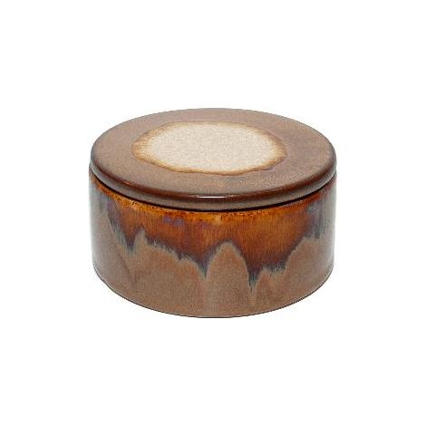 ANDREA HOUSE AX75073 Vela Cerámica Bamako Ø15,5X8Cm - ref: AX75073