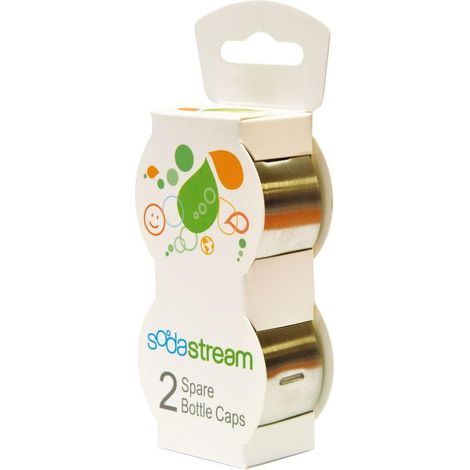 Sodastream Tappi metallici ermetici set da 2