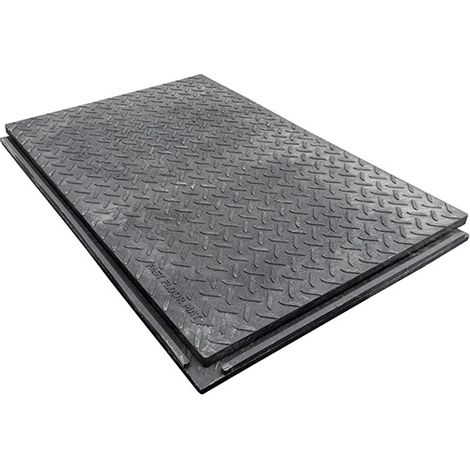 Plaque de roulage - 1200x800 mm - 40 tonnes - PR40T/1200/800/22