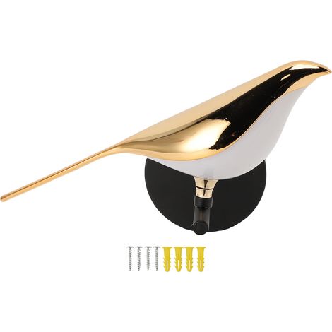 Applique murale pie à LED, motif oiseau, éclairage neutre, idéale pour chambre, escalier ou couloir. (1/5)