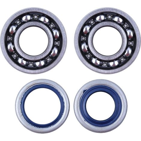 2 x Ensemble de roulements et de joints d'huile de vilebrequin pour Husqvarna 365 371 372 372XP Jonsered 2063 2163 2065 2165 2071 2171 Pièce de rechange pour scie à chaîne
