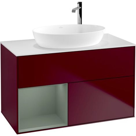 Villeroy & Boch G891GMHB Meuble sous-lavabo Finion G89 (1/2)