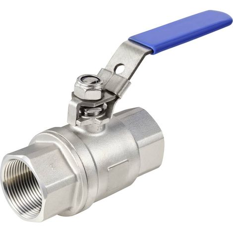 TRU COMPONENTS TC-2PC-DN32-316 TC-12770360 Valvola a sfera standard Filettatura interna: G1 1/4 64 bar (max) 1 pz.