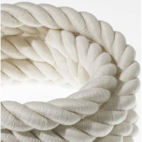 Creative-Cables Cordon 2XL Ø24 mm 3x0,75 mm² (20 m, blanc) (1/3)