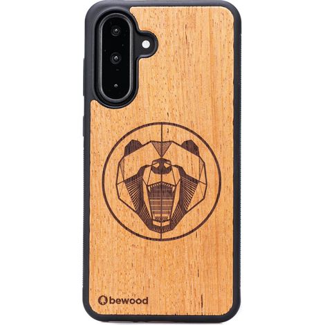 Custodia in legno Bewood per Samsung Galaxy A36 5G MERBAU BEAR (1/5)
