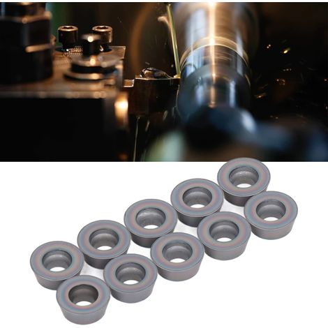 RDMW1204MOE-P CNC-Fräseinsätze aus gehärtetem Stahl mit siebenfarbiger Hartmetallbeschichtung (1/5)