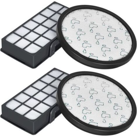 Filtri HEPA per Rowenta X-Trem Power Cyclonic RO6984EA RO6941EA RO6963EA RO6921EA RO6971EA RO6993EA (Modello RO69XX) Aspirapolvere, Filtro di ricambio Accessori ZR006001 (Confezione da 2) (1/5)