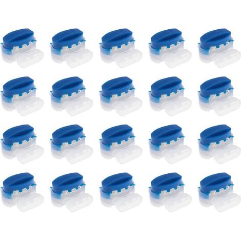 Lot de 20 connecteurs électriques IDC 314 avec gel barrière contre l'humidité pour connecteurs rapides de câbles pigtail 22-14 (1/5)