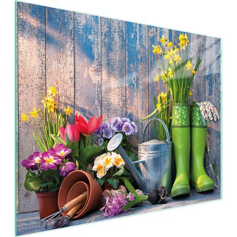 PLANCHE À DÉCOUPER EN VERRE 52x40 JARDIN (1/5)