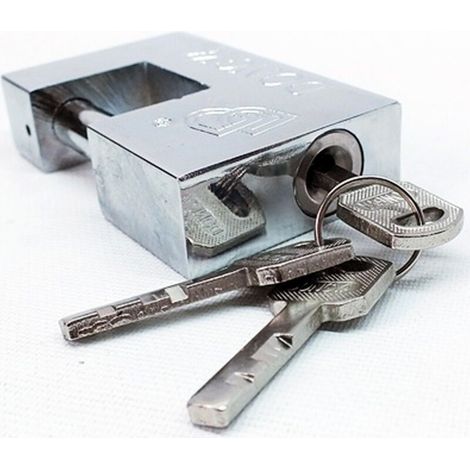 Cadenas Anti-effraction En Acier Trempé Pour Pêne De Portail 60 Mm