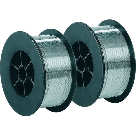 Lot de 2 bobines de fil fourré 0.9mm – Acier pour soudage MIG MAG – 900g par bobine – Application acier au carbone