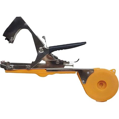 Plant Tying Machine, Portable Greenhouse Vegetable Cucumber Tomato Machine Yellow (1/5)