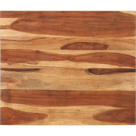 Dessus de table bois massif d'acacia 15-16 mm 70x80 cm