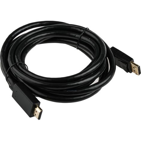 Câble de port d'affichage RS PRO, DisplayPort/ HDMI M /M en 3m ( Prix pour 1 ) (1/3)