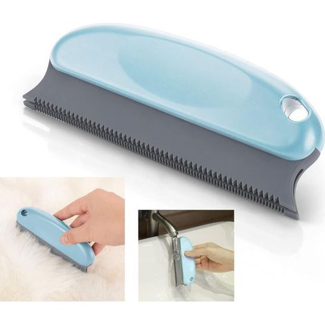 Brosse pour poils d'animaux, brosse anti-poils de chien pour tapis, vêtements et meubles (1/5)
