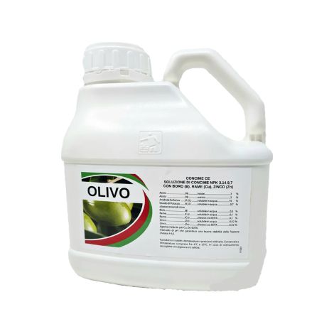 Bio ALT OLIVO Concime fogliare NPK 3.14.9,7 con Boro favorisce allegagione 3 LT 3 LT