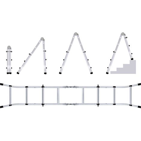 Echelle Télescopique 398 cm WERKU (1/5)
