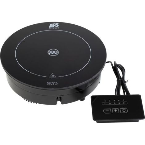 APS Induktionskochplatte mit Regler, ø: 200 mm