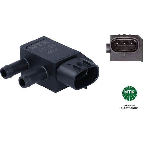 Capteur, pression des gaz échappement NTK 77304 FIAT 137429 1865A364 2507429
