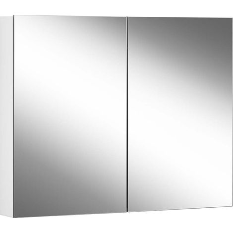 Schneider EASY Armoire de toilette, sans éclairage, 2 portes,