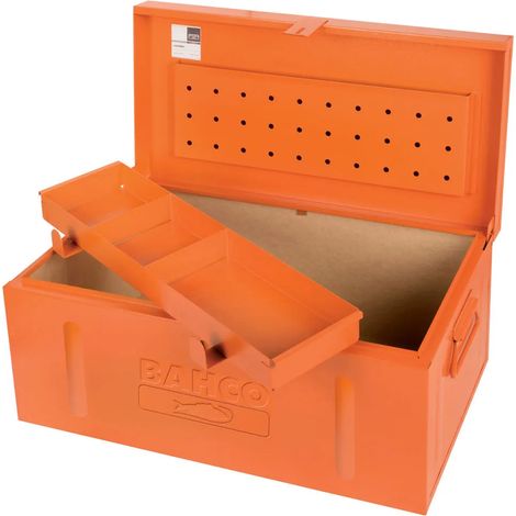 Werkzeugkasten Bahco metal mason box abschließbar herausnehmbar