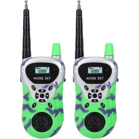 Talkie-walkie pour enfants, mini-jeu d'interphone d'extérieur tendance-AquaForge (1/5)