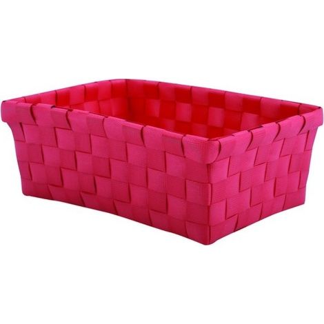 Panier de rangement 19x14x8cm Rouge MSV