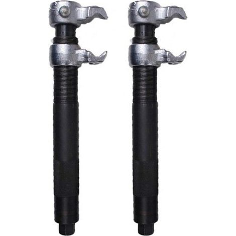 2 pièces pince de jambe de force tendeur de ressort professionnel de voiture outil compresseur de jambe de force pour vis d'abaissement de ressort (1/5)