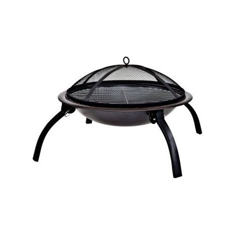 La Hacienda - Braséro Camp (Grille de cuisson + pare étincelles) (1/3)